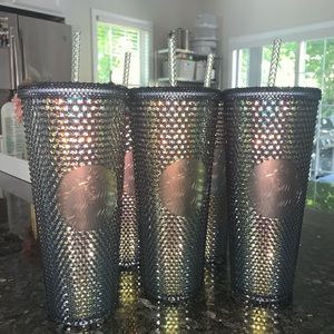 Starbucks Dark Bling Studded Cold Cup